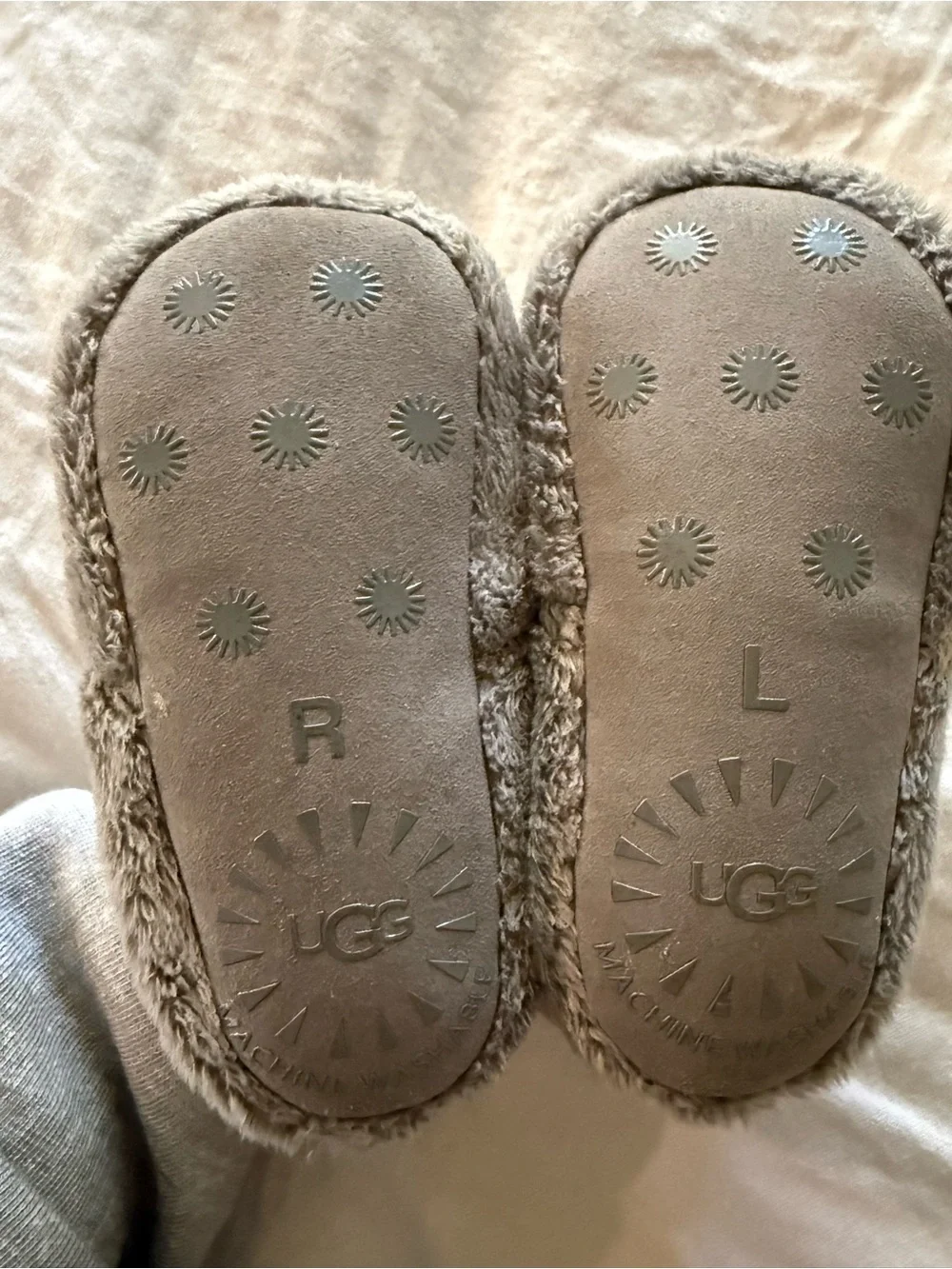 Ugg slipper booties toddler size 4/5 new